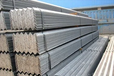 What problems are likely to occur when using angle steel?