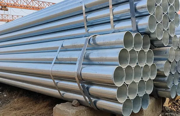 Galvanized welded pipe