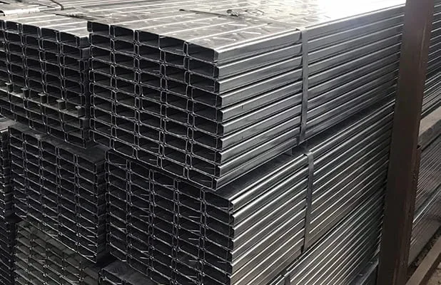 C-shaped steel